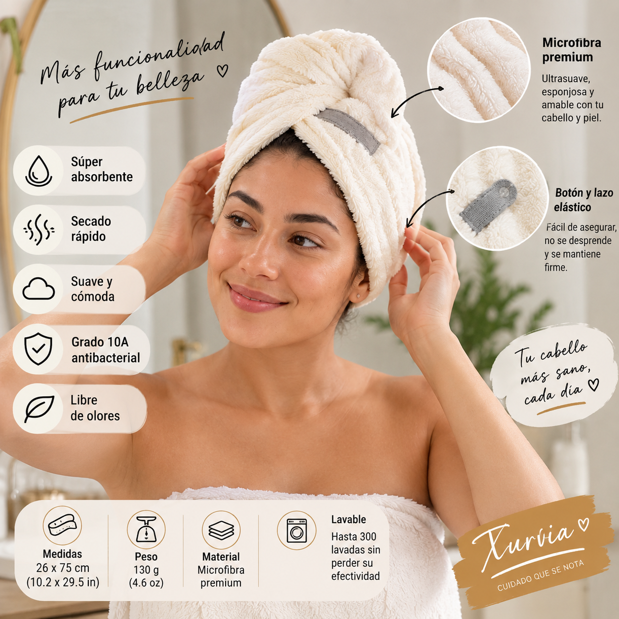 toalla absorbente