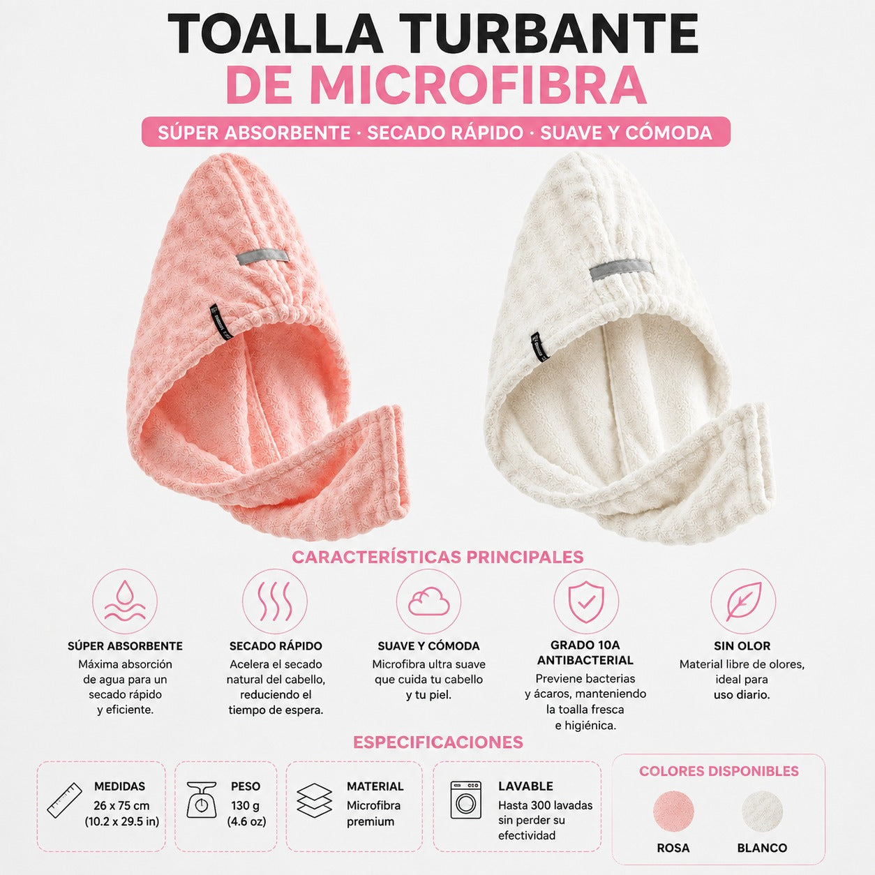 toalla absorbente